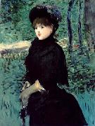Edouard Manet La Promenade Madame Gamby USA oil painting artist